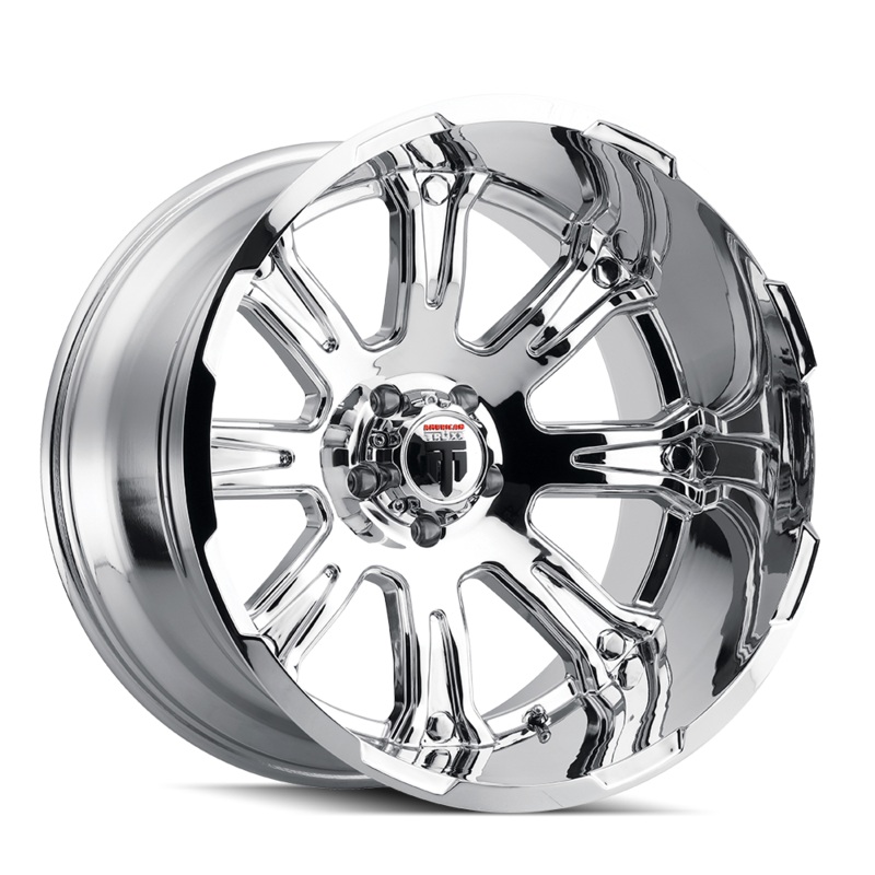 AMERICAN TRUXX AT154 BOMB CHROME WHEELS | 22X14 | 6X135 | OFFSET: -76MM | CB: 87.1MM