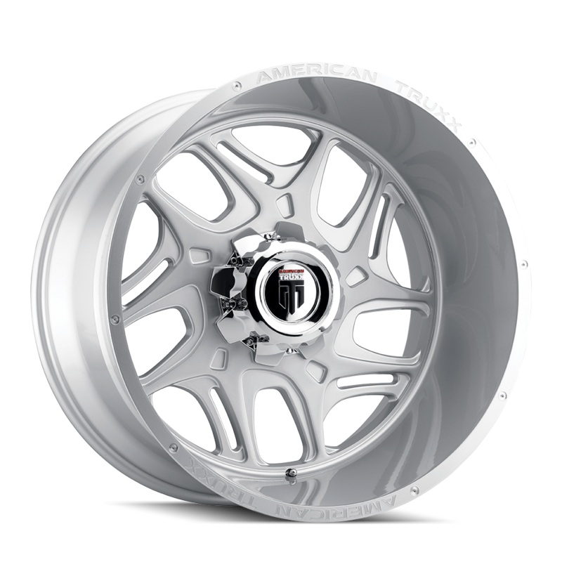 AMERICAN TRUXX AT1900 SWEEP BRUSHED MILLED WHEELS | 24X14 | 6X139.7 | OFFSET: -76MM | CB: 106.1MM