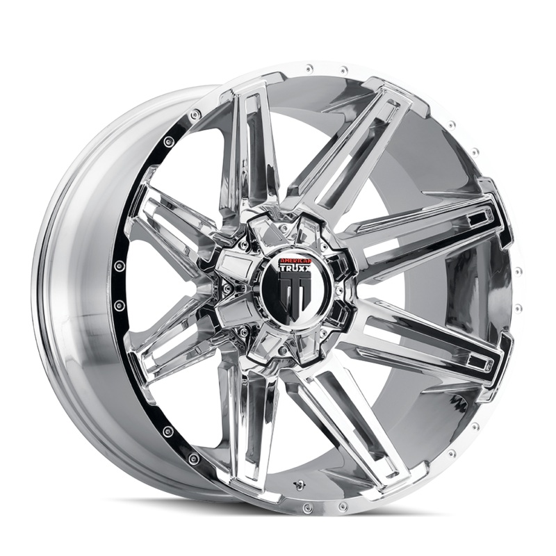 AMERICAN TRUXX AT1903 BOOM CHROME WHEELS | 18X9 | 5X127/5X139.7 | OFFSET: -12MM | CB: 78.1MM