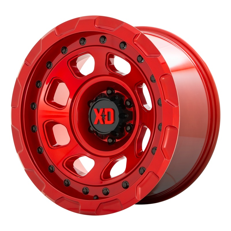 XD XD861 STORM CANDY RED WHEELS | 17X9 | 5X127 | OFFSET: 0MM | CB: 71.5MM