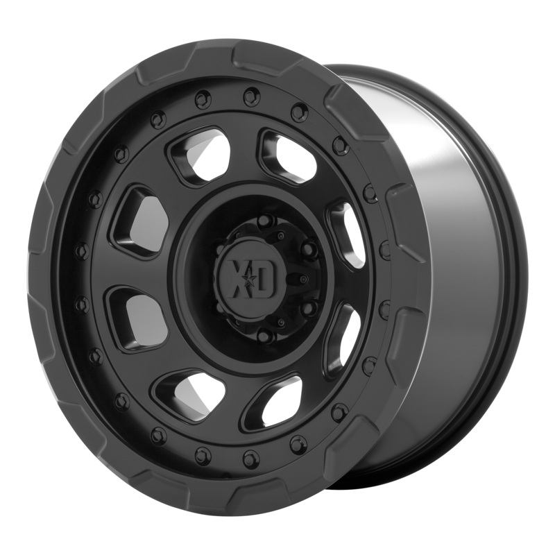 XD XD861 STORM SATIN BLACK WHEELS | 20X9 | 8X180 | OFFSET: 0MM | CB: 124.2MM