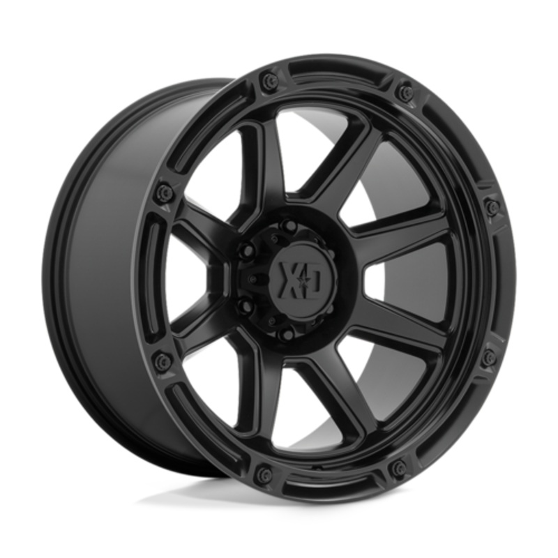 XD XD863 SATIN BLACK WHEELS | 20X9 | 6X139.7 | OFFSET: 18MM | CB: 106.1MM