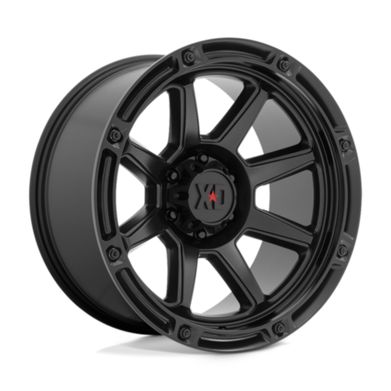 XD XD863 TITAN SATIN BLACK WHEELS | 20X9 | 6X139.7 | OFFSET: 0MM | CB: 106.1MM