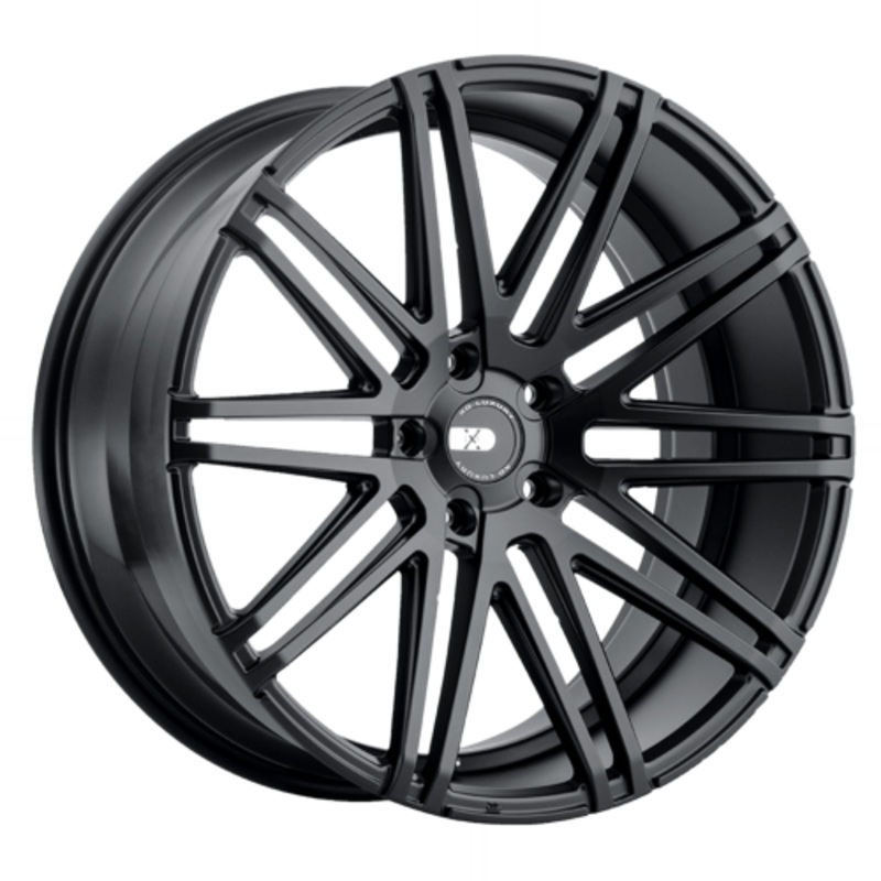 XO MILAN MATTE BLACK WHEELS | 21X10.5 | 5X114.3 | OFFSET: 36MM | CB: 67.06MM